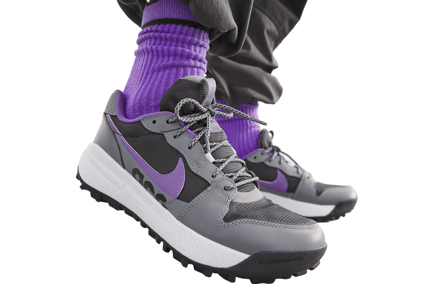 Nike ACG Lowcate Smoke Grey / Vivid Purple