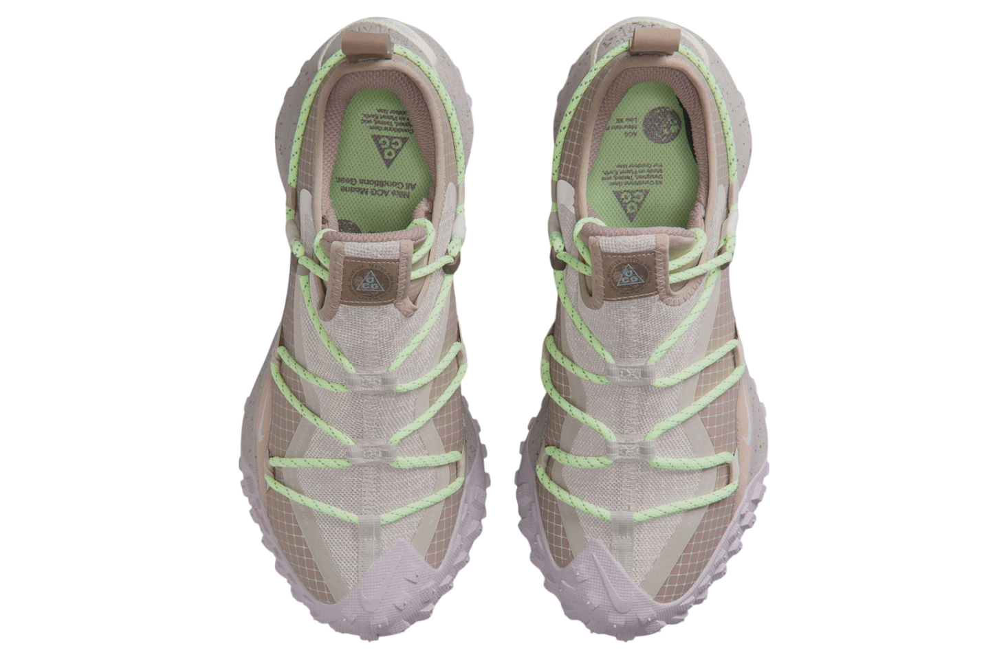 Nike Acg Mountain Fly 2 Low Gore Tex Khaki / Barely Volt