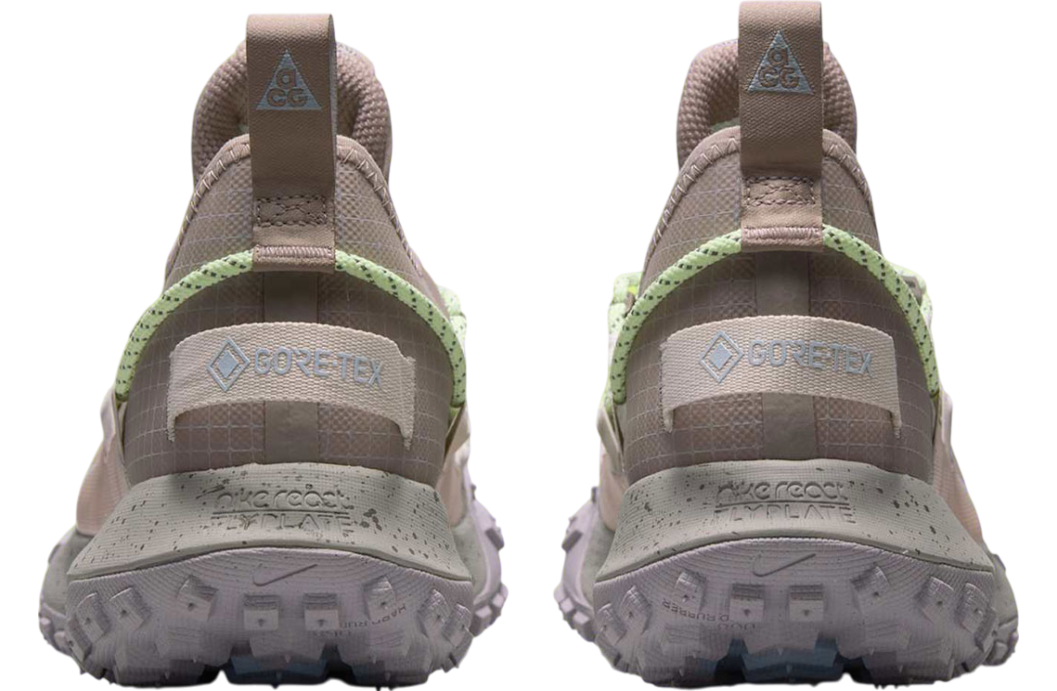 Nike Acg Mountain Fly 2 Low Gore Tex Khaki / Barely Volt