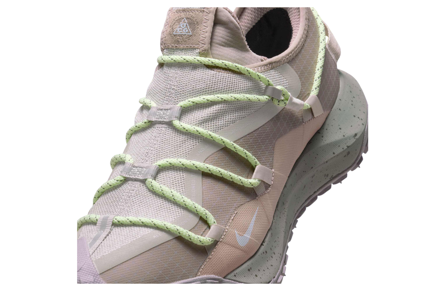 Nike Acg Mountain Fly 2 Low Gore Tex Khaki / Barely Volt