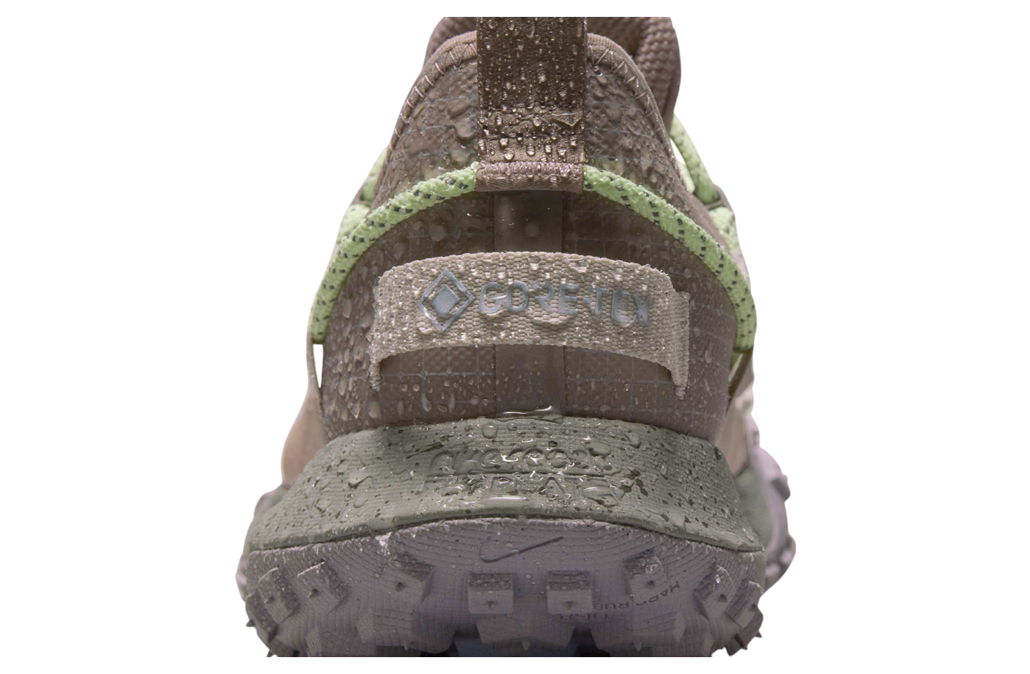 Nike Acg Mountain Fly 2 Low Gore Tex Khaki / Barely Volt