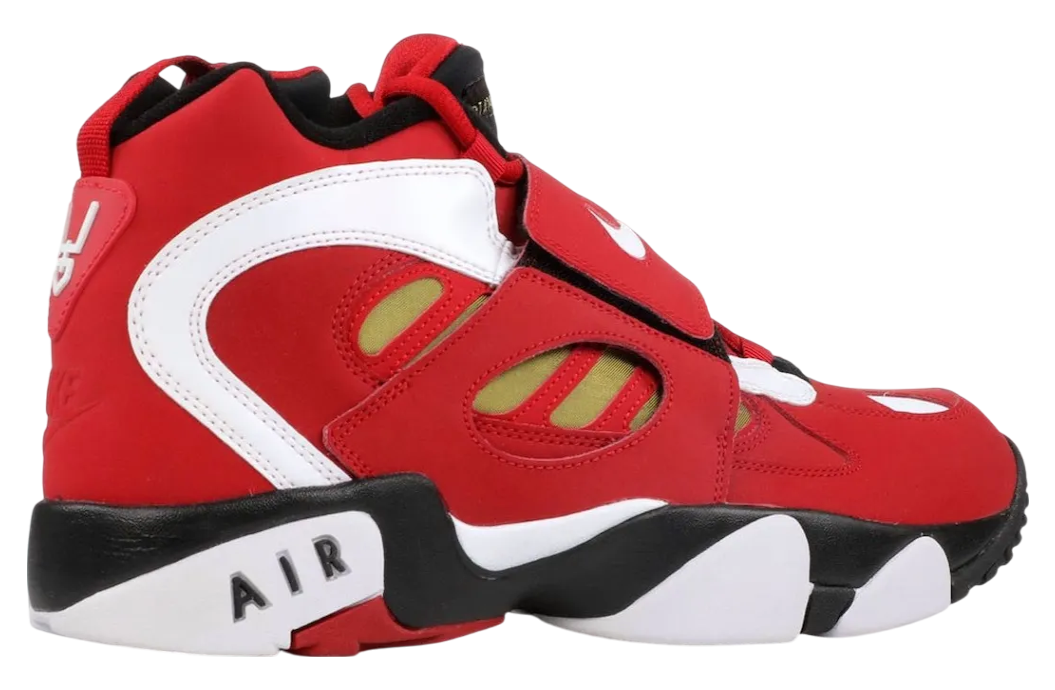 Nike Air Diamond Turf 2 Fire Red / White