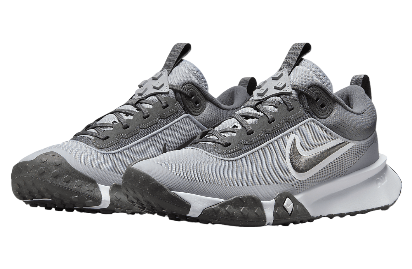 Nike Air Diamond Varsity Turf Wolf Grey / White