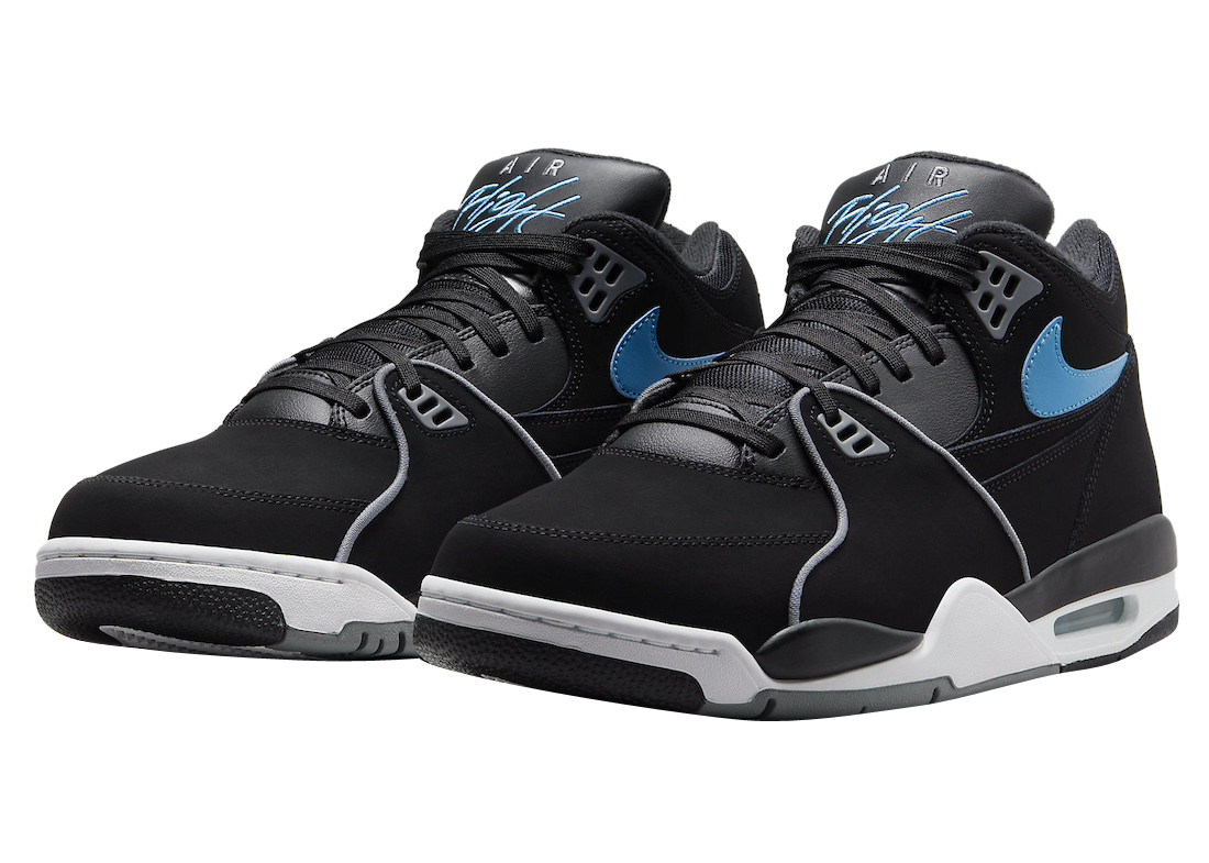 Nike Air Flight 89 Black Noise Aqua