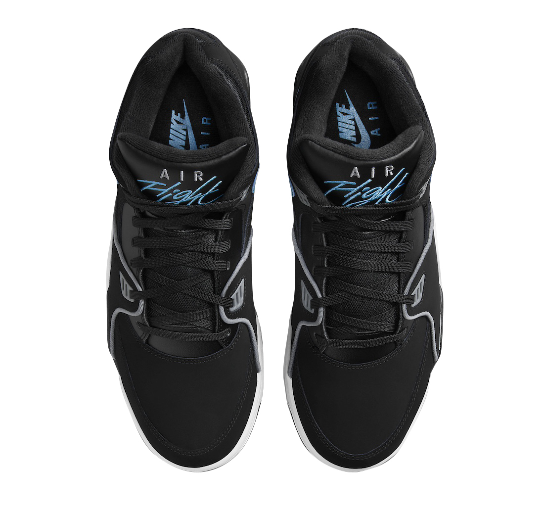 Nike Air Flight 89 Black Noise Aqua