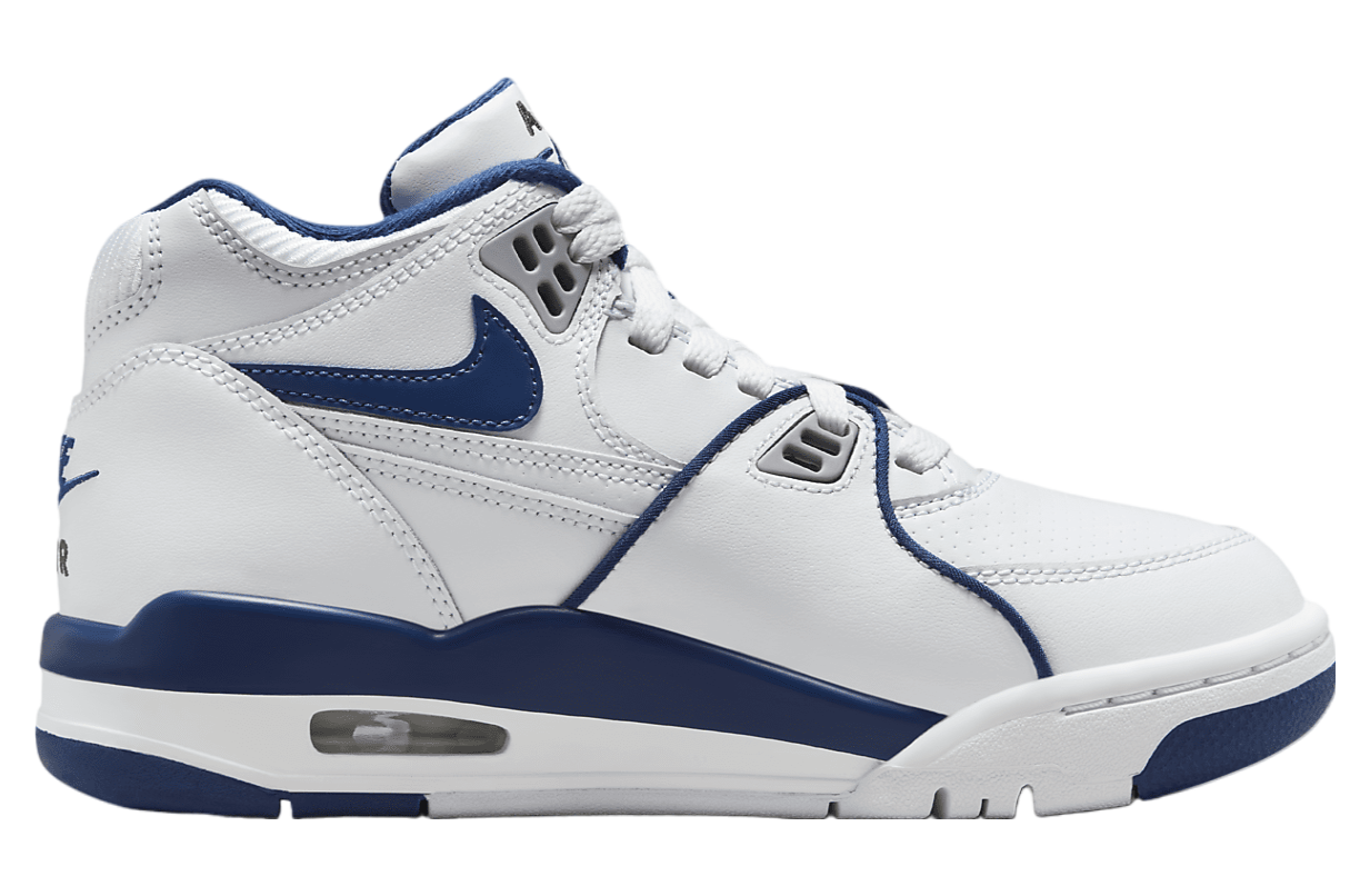 Nike Air Flight 89 GS White / Dark Royal Blue