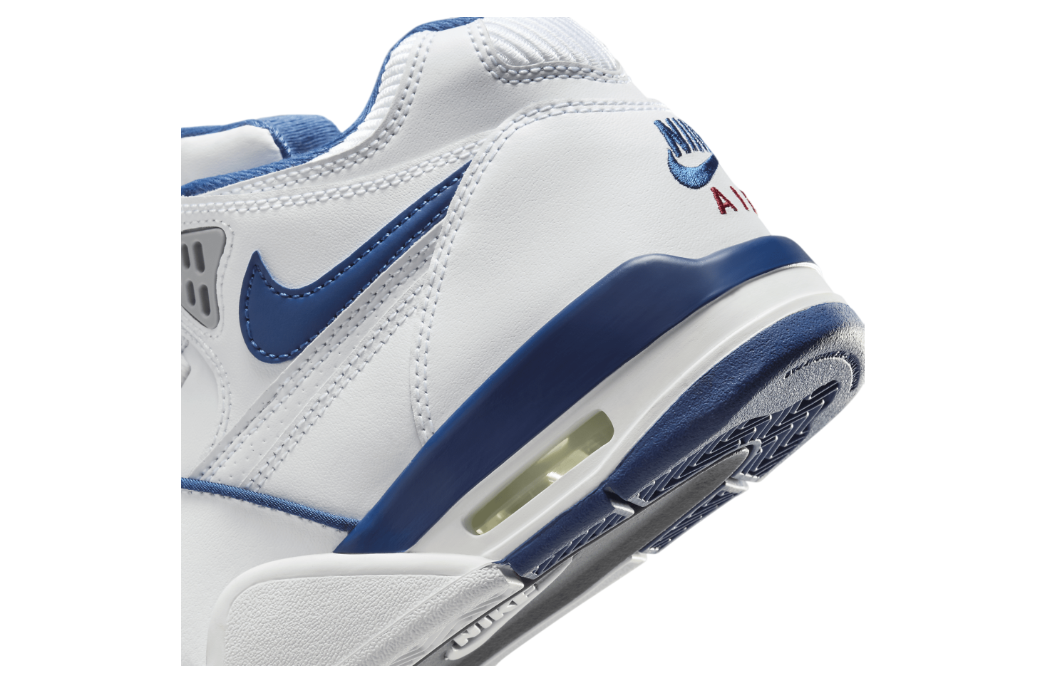 Nike Air Flight 89 GS White / Dark Royal Blue