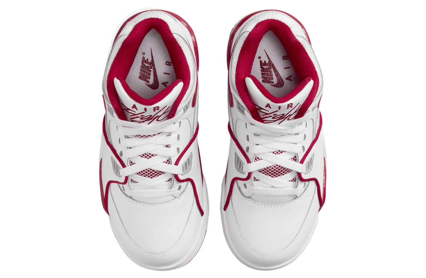 Nike Air Flight 89 GS White / Varsity Red