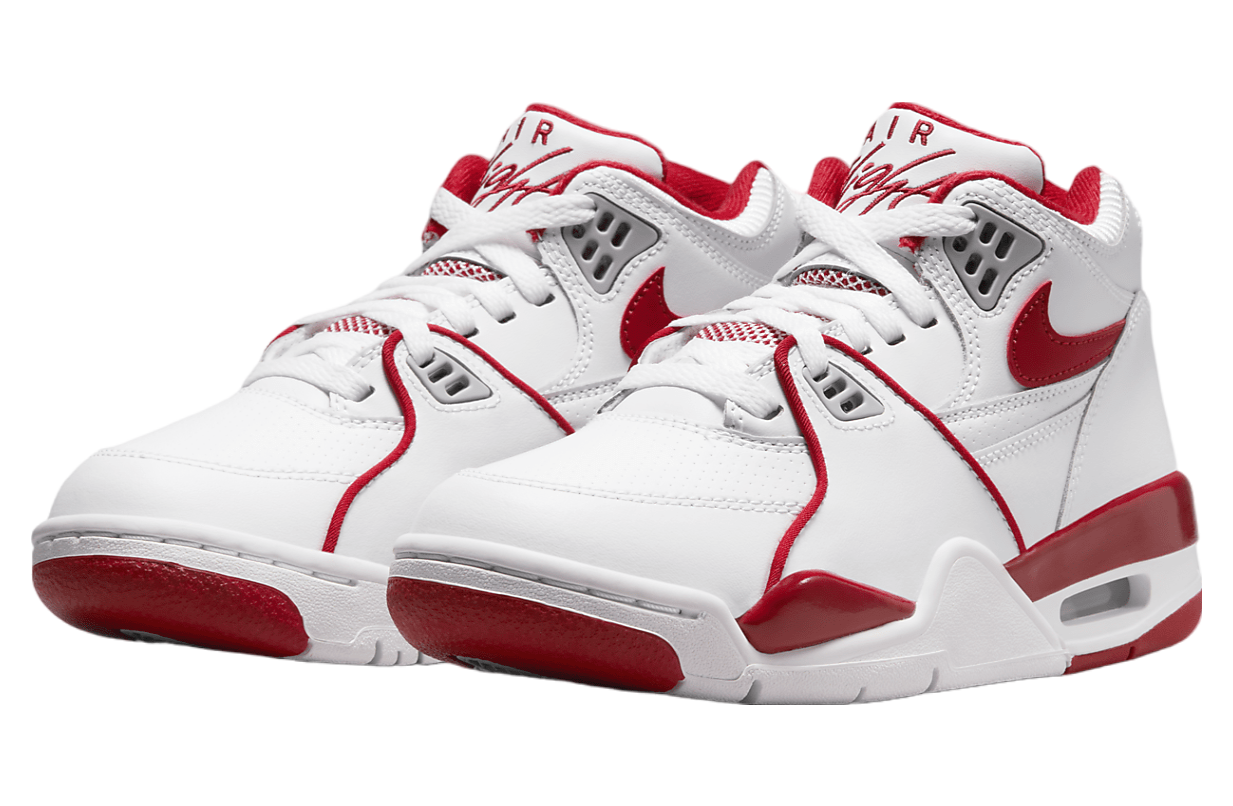 Nike Air Flight 89 GS White / Varsity Red