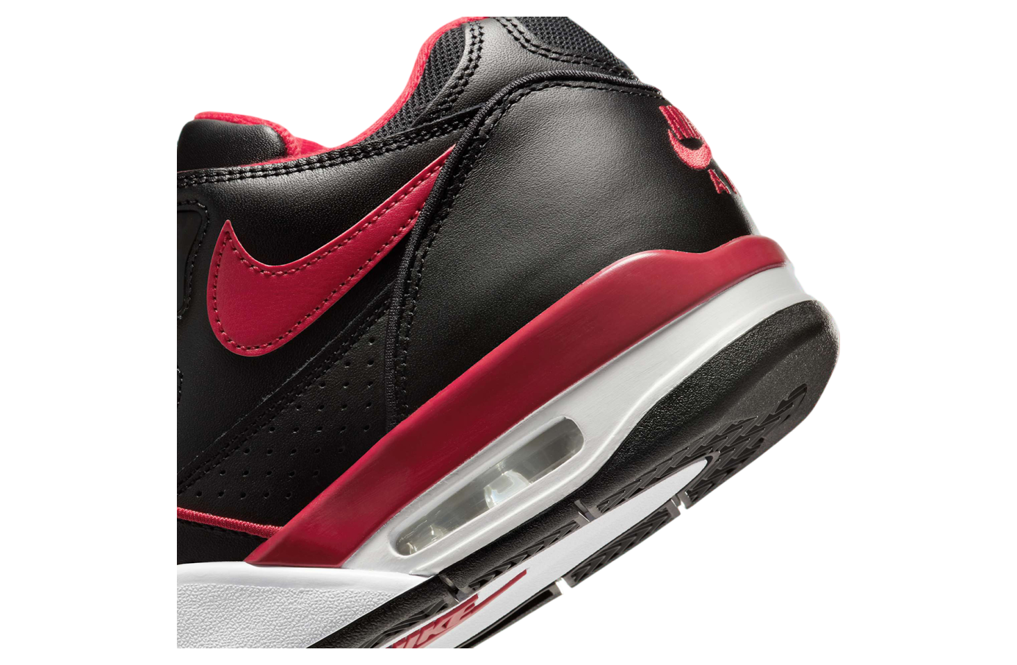 Nike Air Flight 89 Low Black / Gym Red