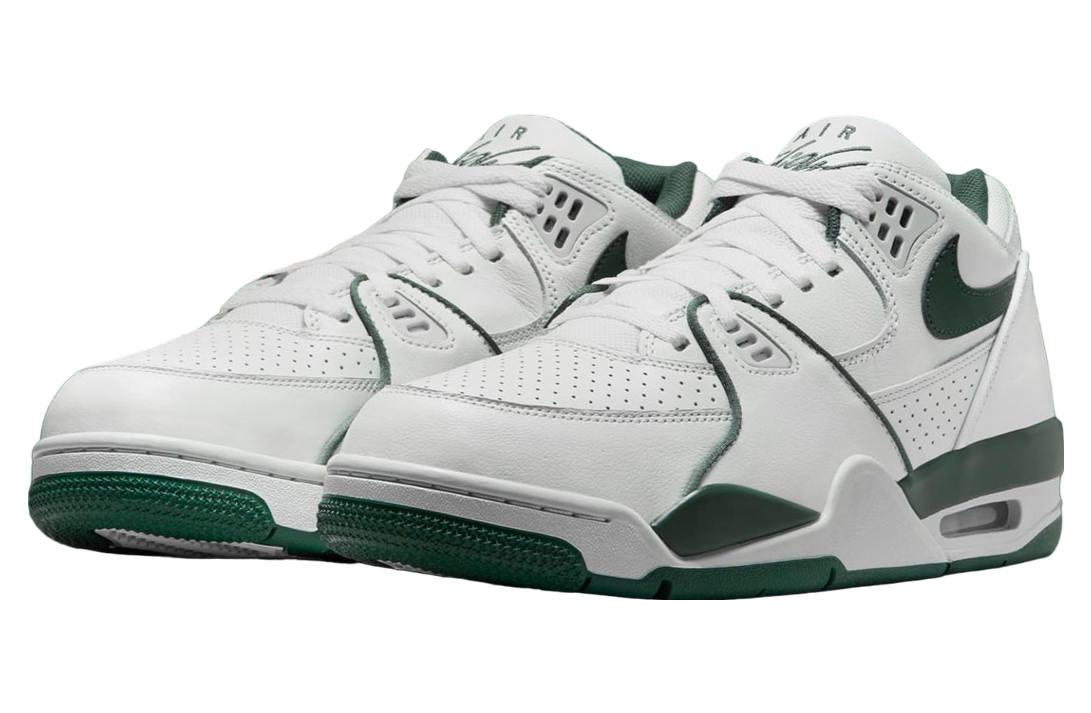 Nike Air Flight 89 Low White / Gorge Green