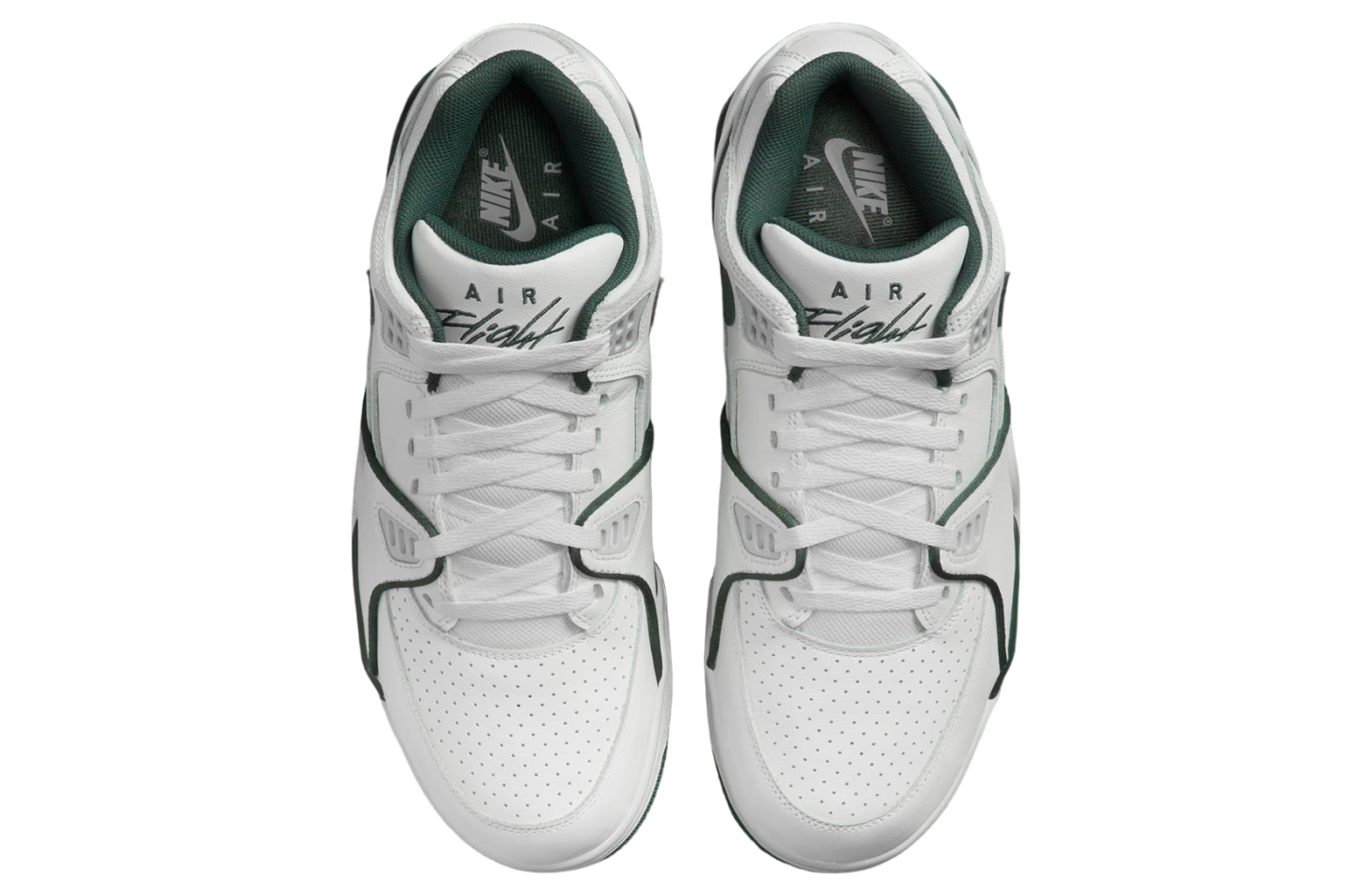 Nike Air Flight 89 Low White / Gorge Green