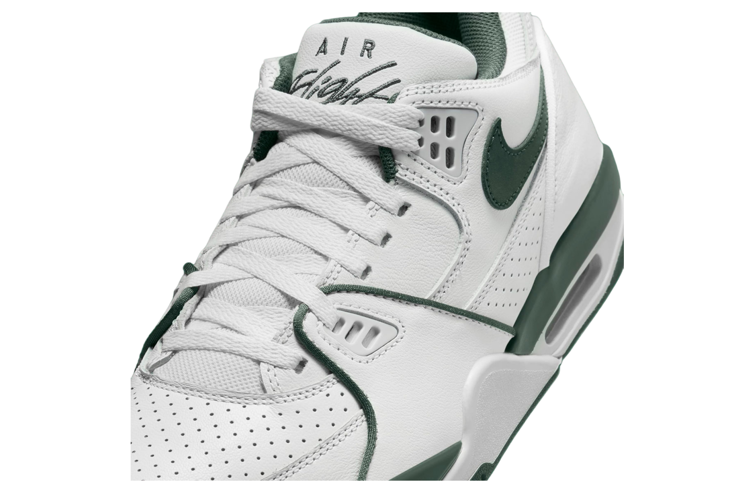 Nike Air Flight 89 Low White / Gorge Green