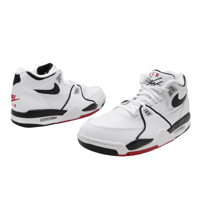 Nike Air Flight 89 White Black University Red