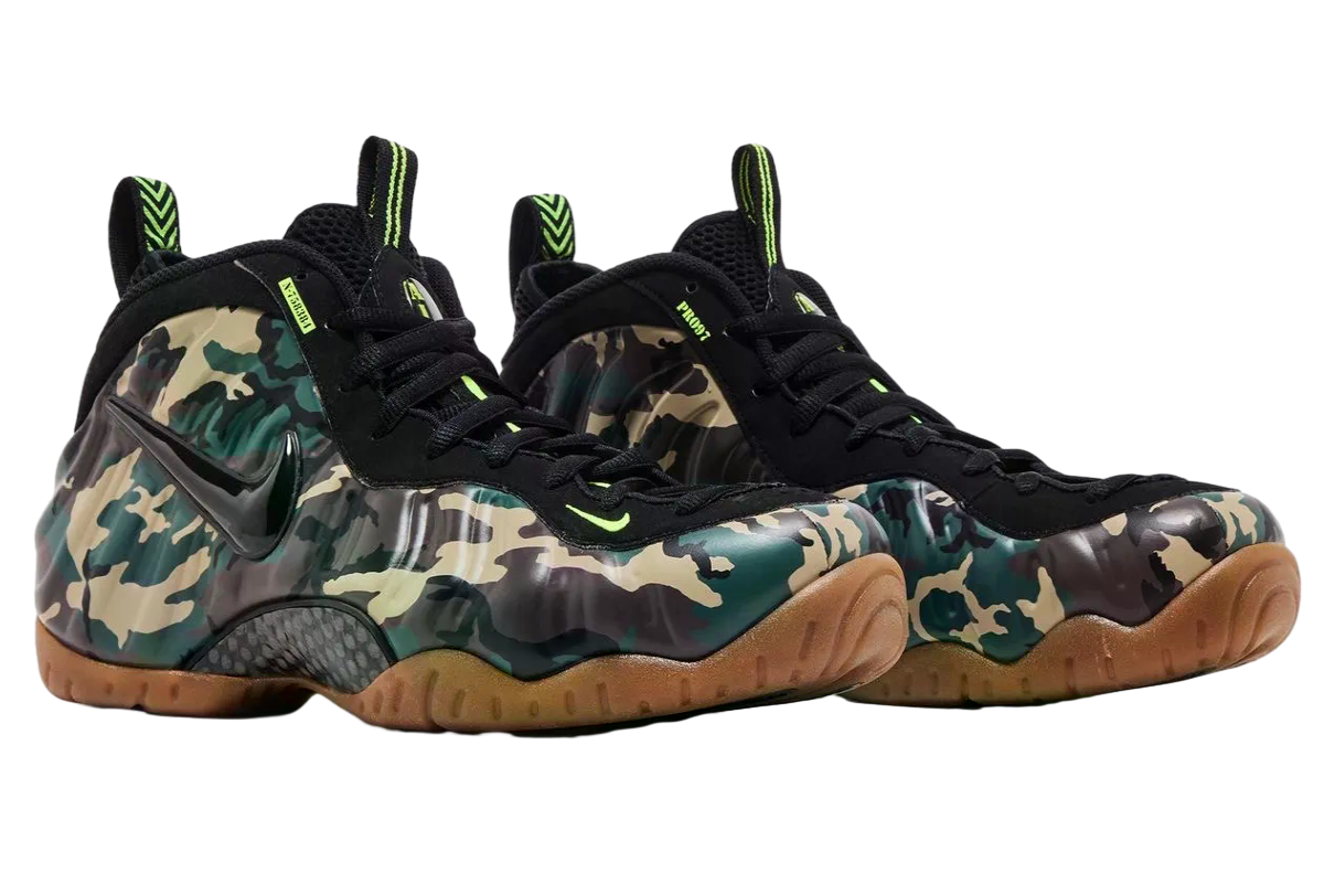 Nike Air Foamposite Pro Green Camo