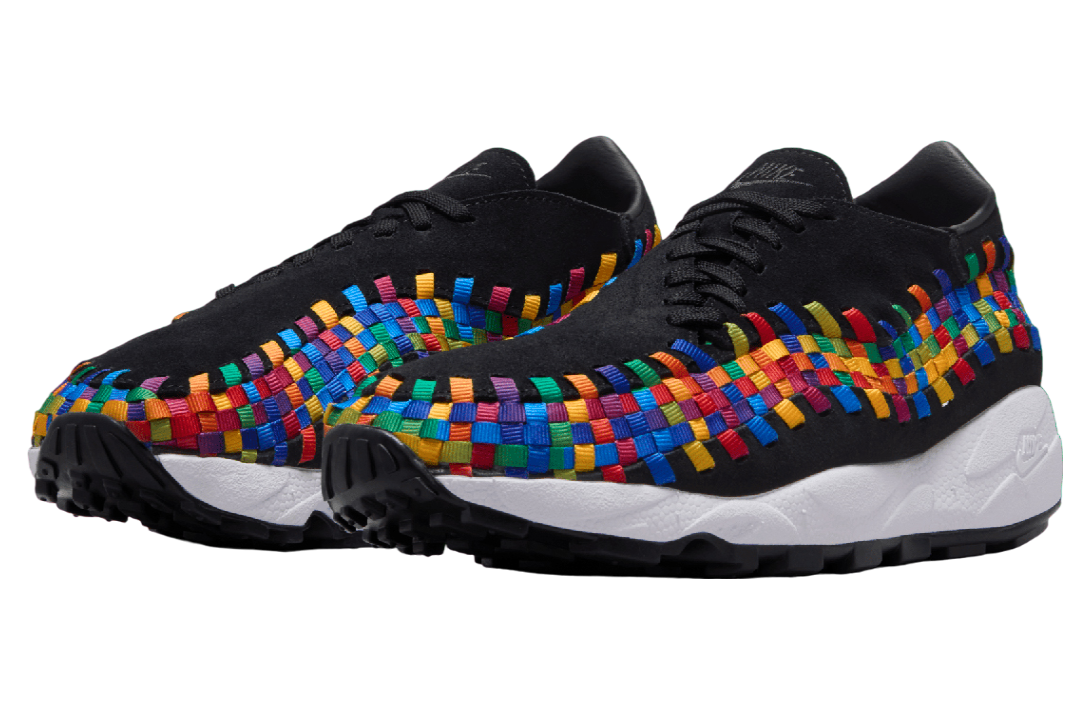 Nike Air Footscape Woven Rainbow Black