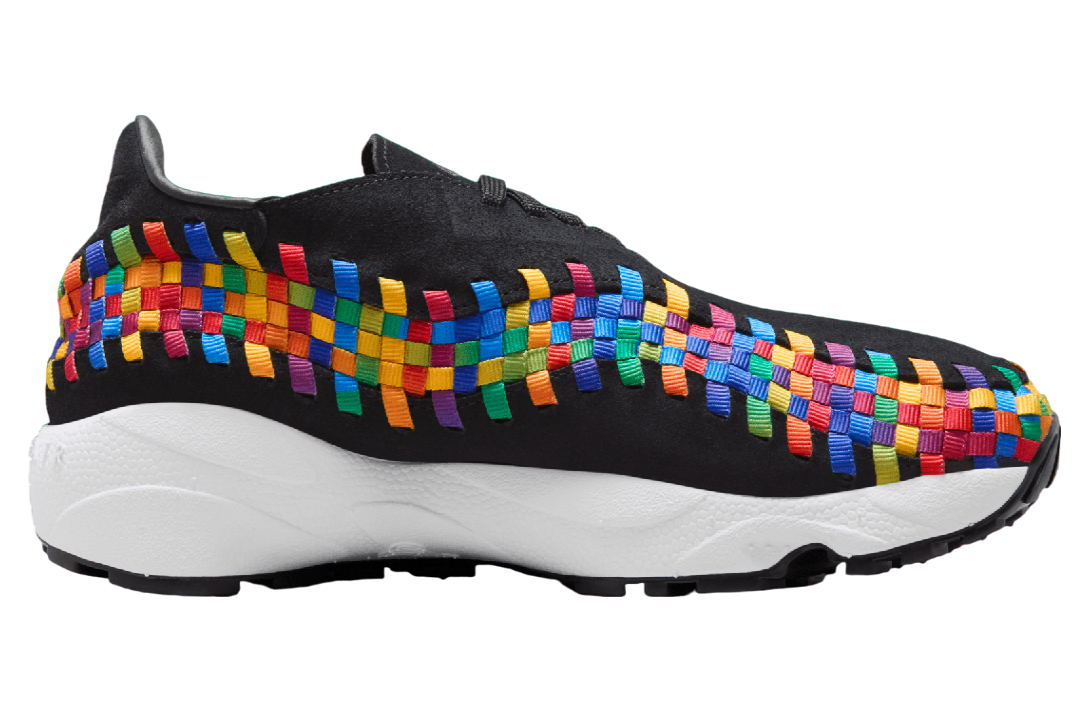 Nike Air Footscape Woven Rainbow Black