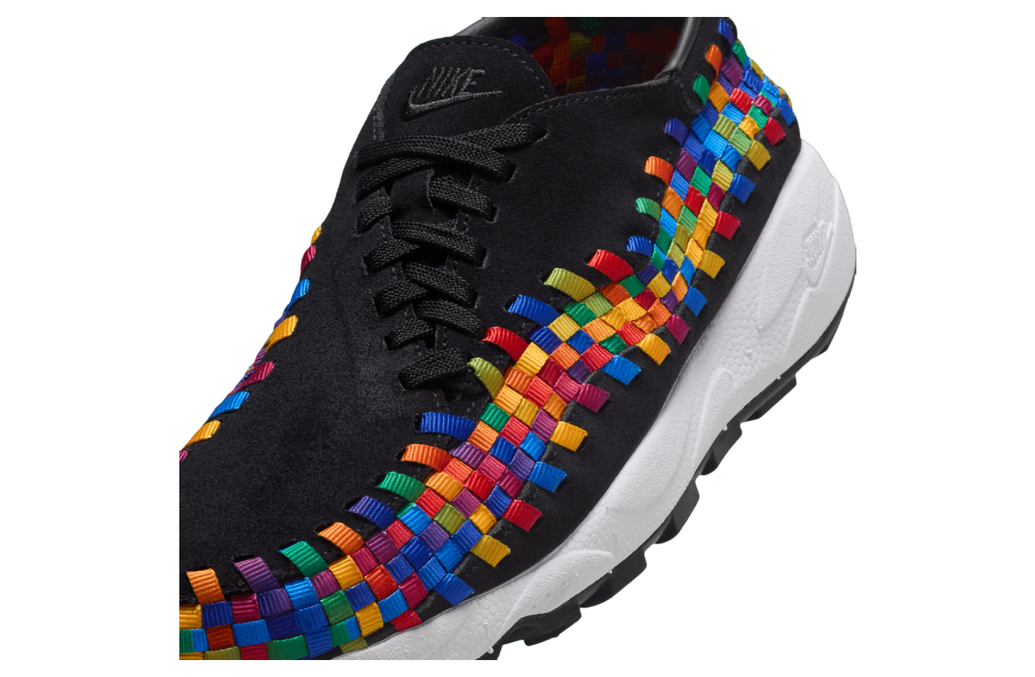 Nike Air Footscape Woven Rainbow Black