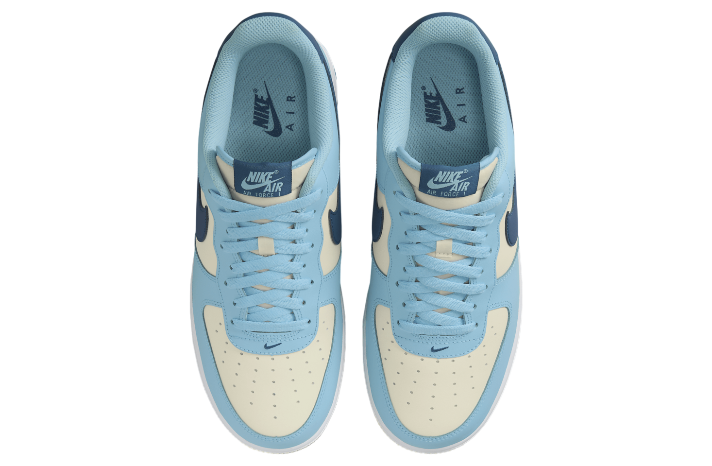 Nike Air Force 1 07 Aquarius Blue / Coconut Milk