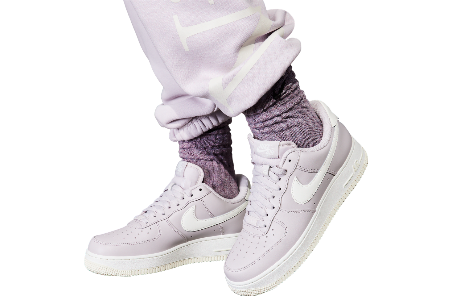 Nike Air Force 1 07 EasyOn WMNS Platinum Violet / Coconut Milk