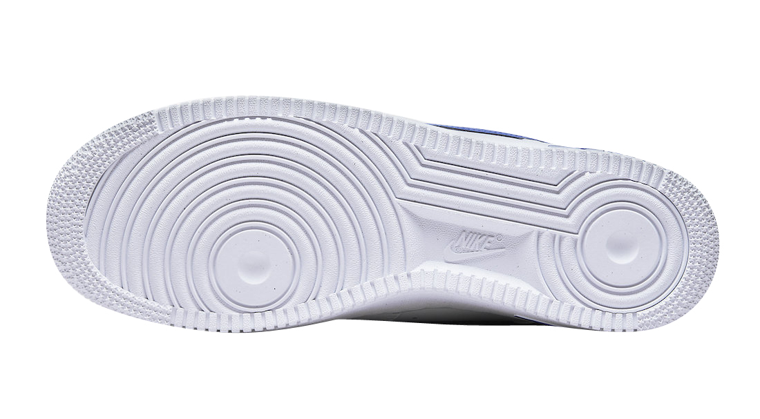 Nike Air Force 1 07 LV8 White Game Royal - KicksOnFire