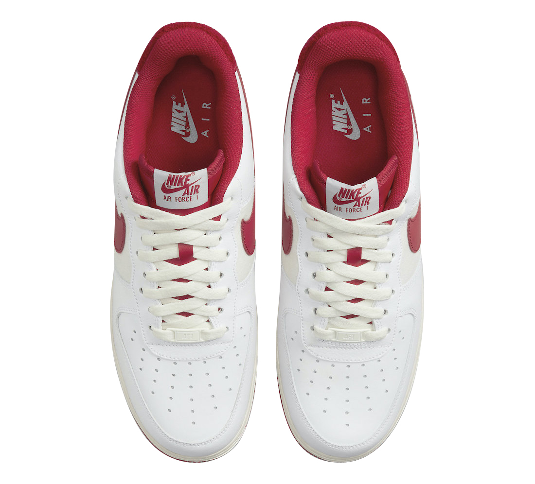Nike Air Force 1 07 LV8 Gym Red - Oct 2021 - DO5220-161