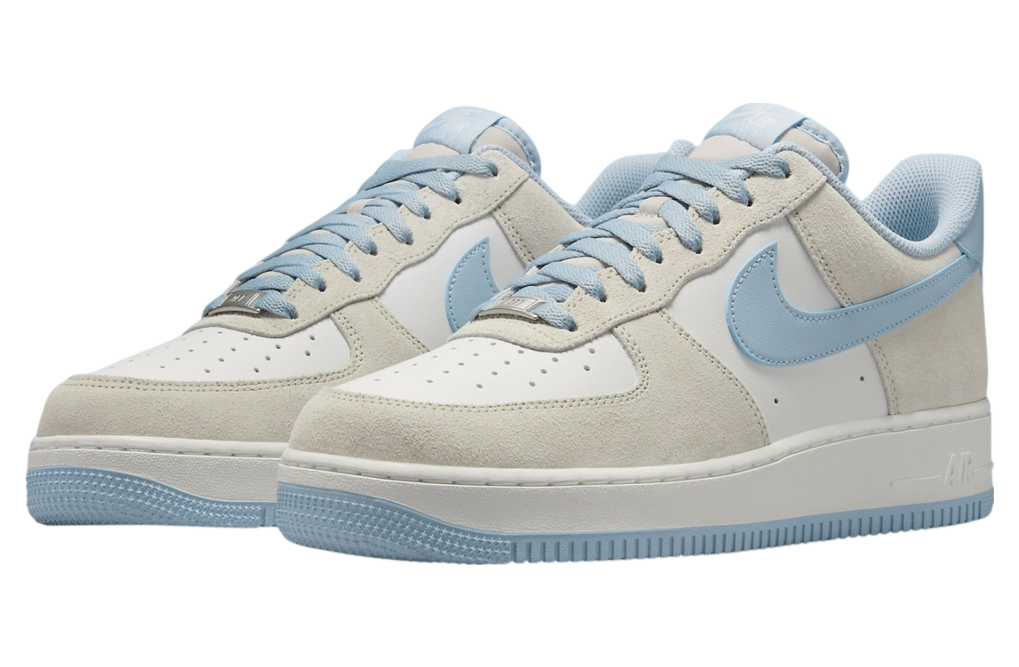 Nike Air Force 1 07 Lv8 Light Bone / Light Armory Blue