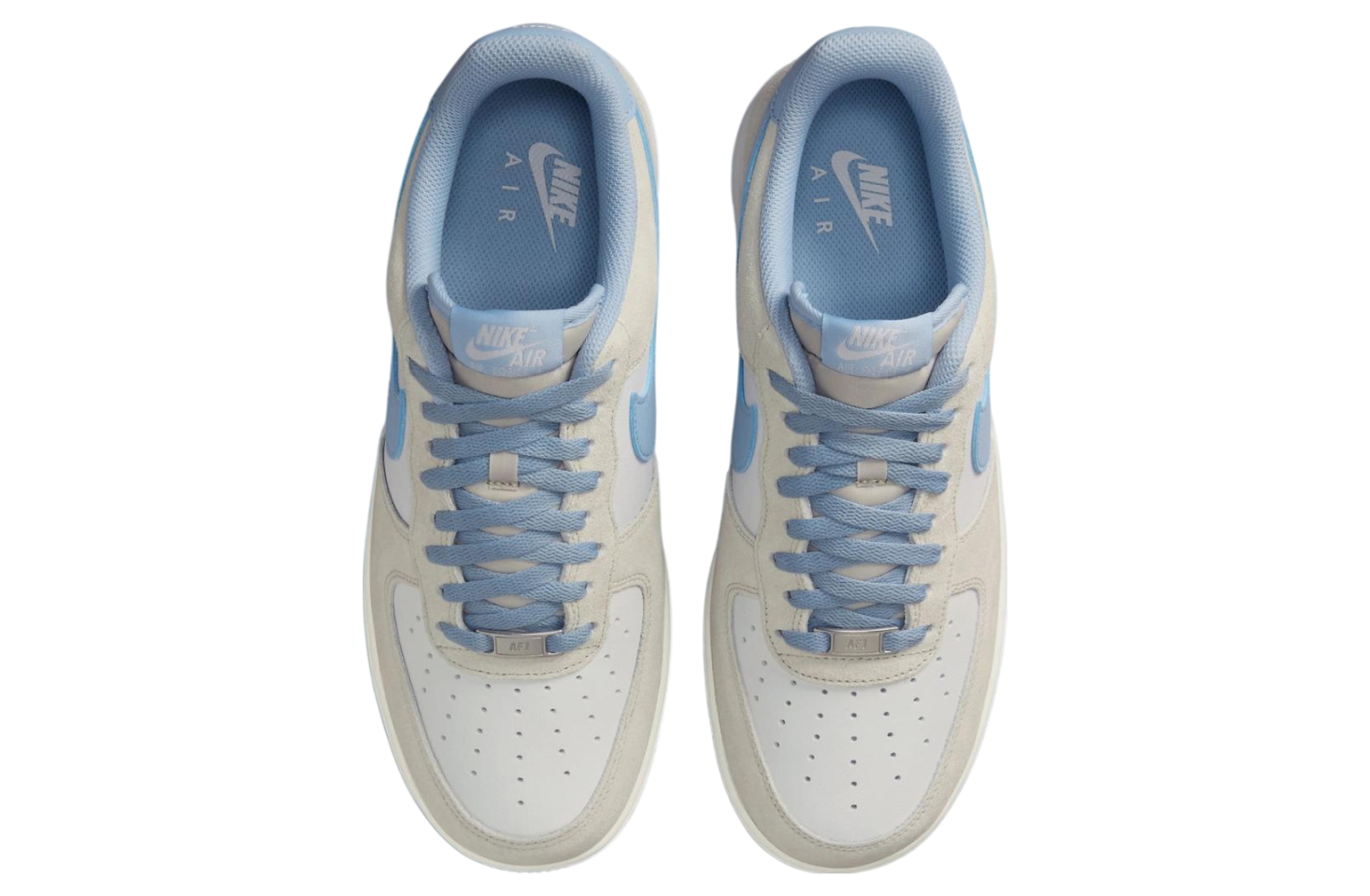 Nike Air Force 1 07 Lv8 Light Bone / Light Armory Blue