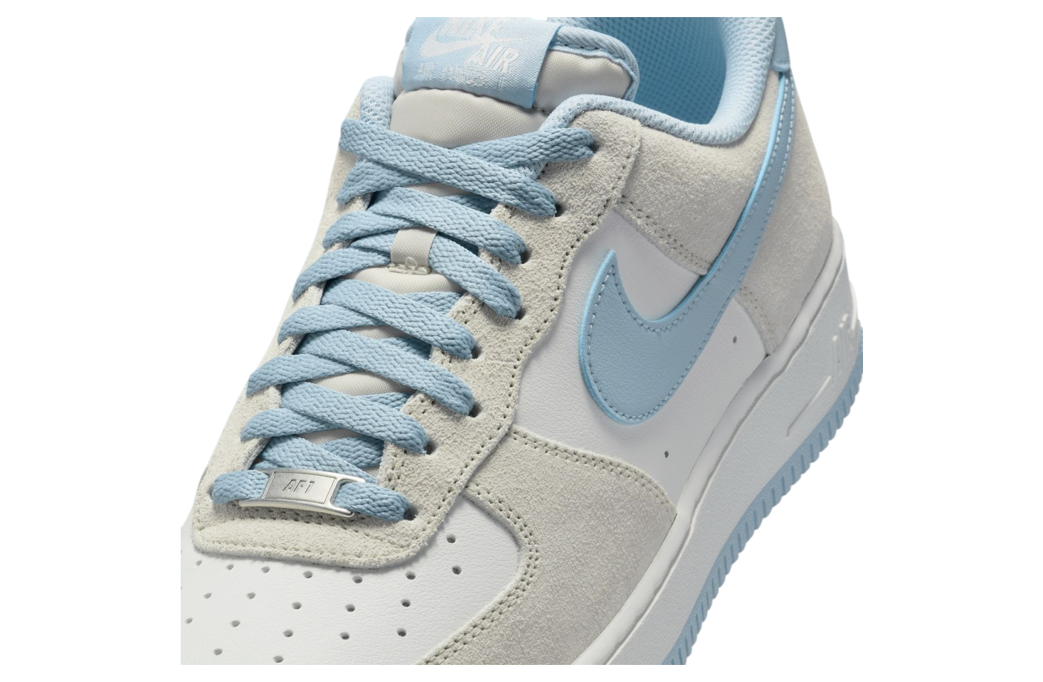Nike Air Force 1 07 Lv8 Light Bone / Light Armory Blue