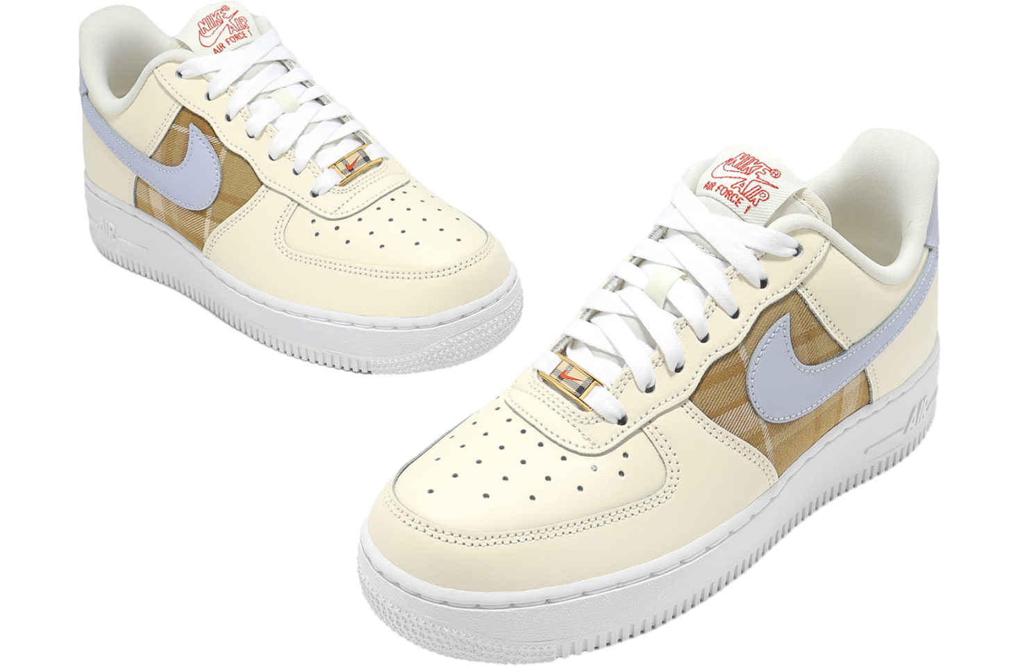 国内配送 NIKE AIR FORCE 1 '07 SOFT PEARL/GHOST NIKE Air Force 1 '07 IH7332 001 - Shiekh