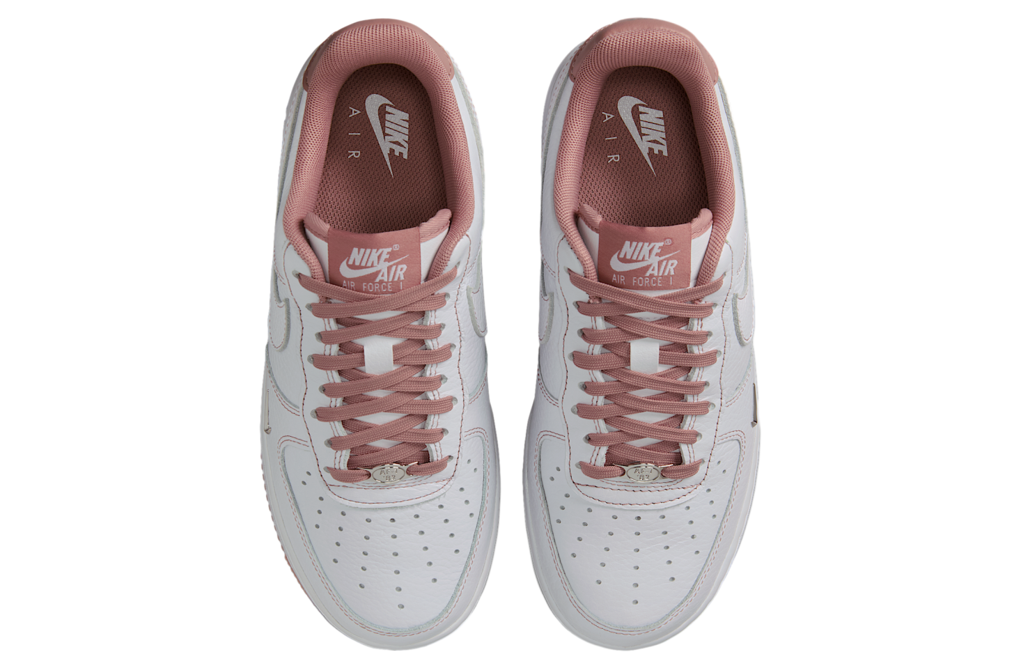Nike Air Force 1 07 Mini Jewel WMNS White / Metallic Silver