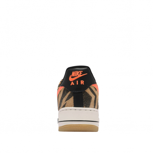 Nike Air Force 1 07 PRM Coconut Milk Atomic Orange