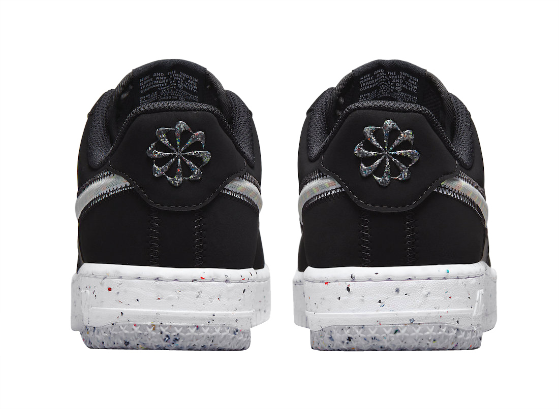 Nike Air Force 1 Crater Black - Dec 2021 - DH0927-001