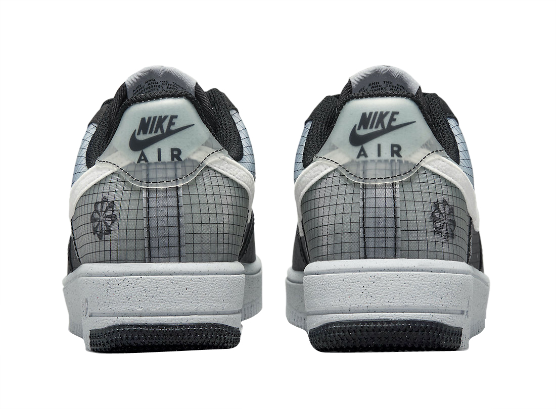 Nike Air Force 1 Crater GS Black Grey DC9326-001