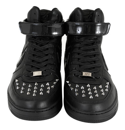 Nike Air Force 1 Downtown Hi Spike - Black / Black 599836001