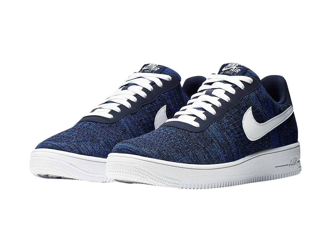 air force 1 flyknit navy