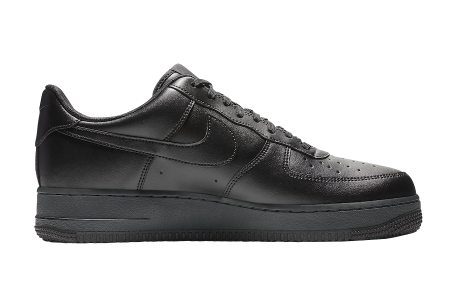 Nike Air Force 1 Flyleather Triple Black BV1391-001