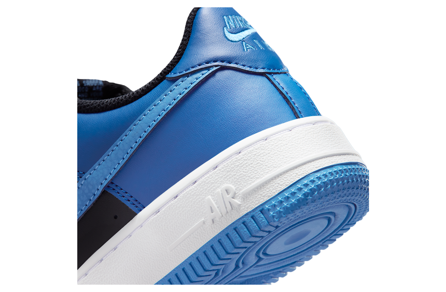 Nike Air Force 1 GS Black / Court Blue