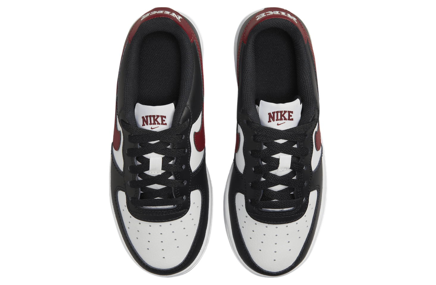 Nike Air Force 1 GS Black / Dark Team Red