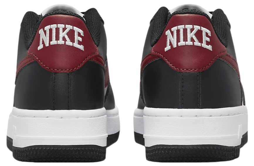 Nike Air Force 1 GS Black / Dark Team Red