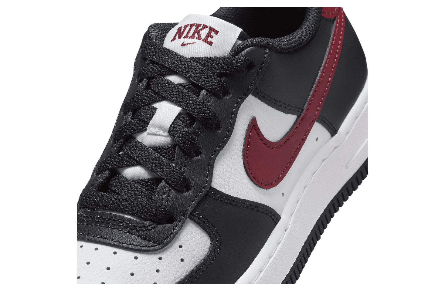 Nike Air Force 1 GS Black / Dark Team Red