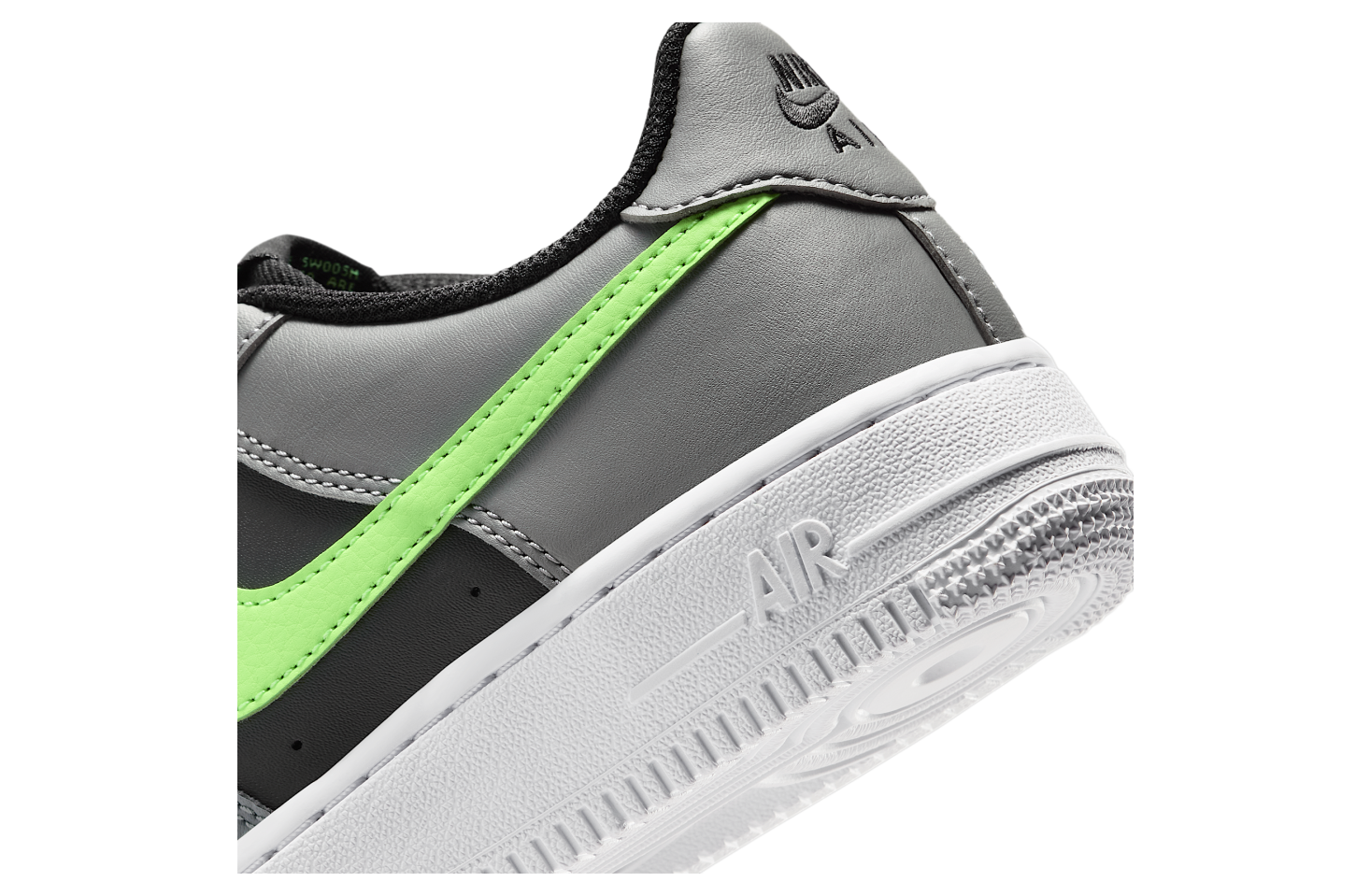 Nike Air Force 1 GS Black / Smoke Grey