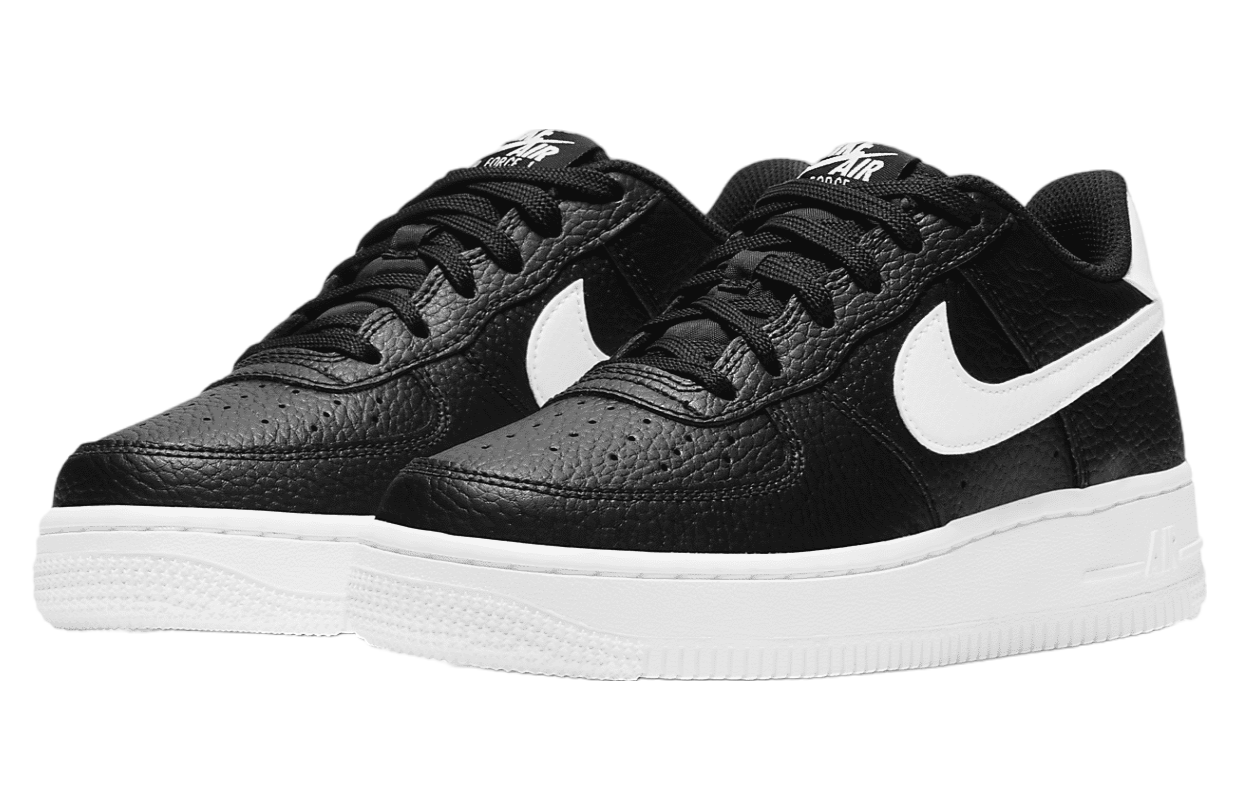 Nike Air Force 1 GS Black / White Check