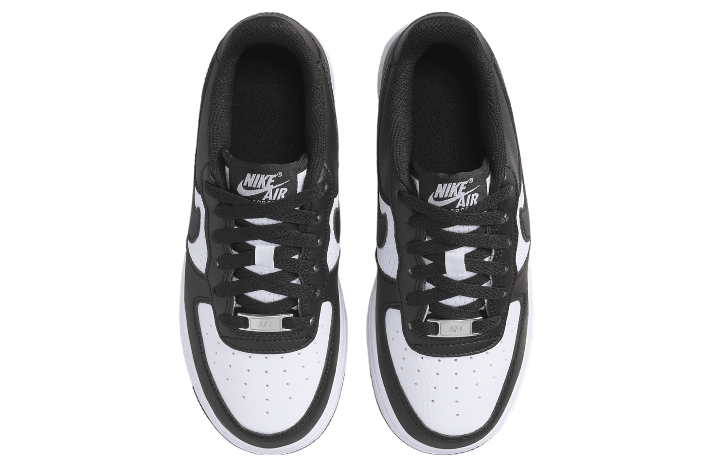 Nike Air Force 1 GS Black / White Mesh