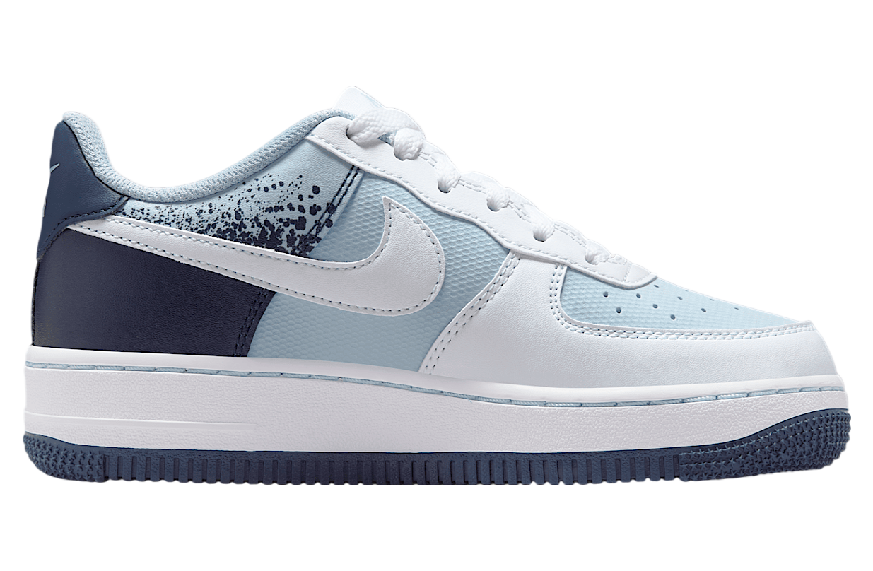 Nike Air Force 1 Gs Light Armory Blue / Midnight Navy