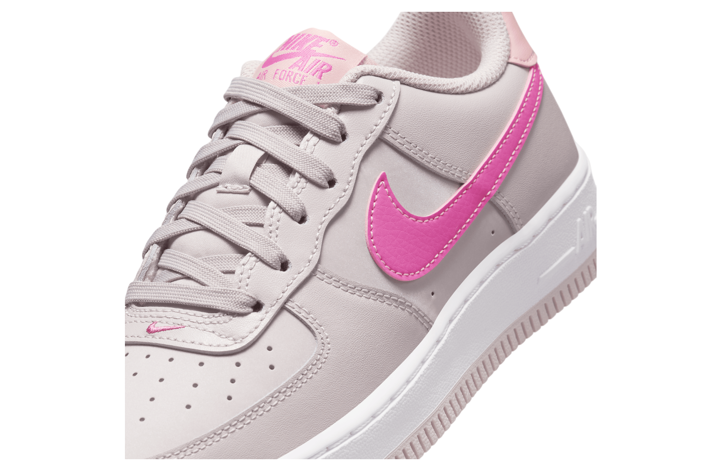 Nike Air Force 1 GS Platinum Violet / Pinksicle