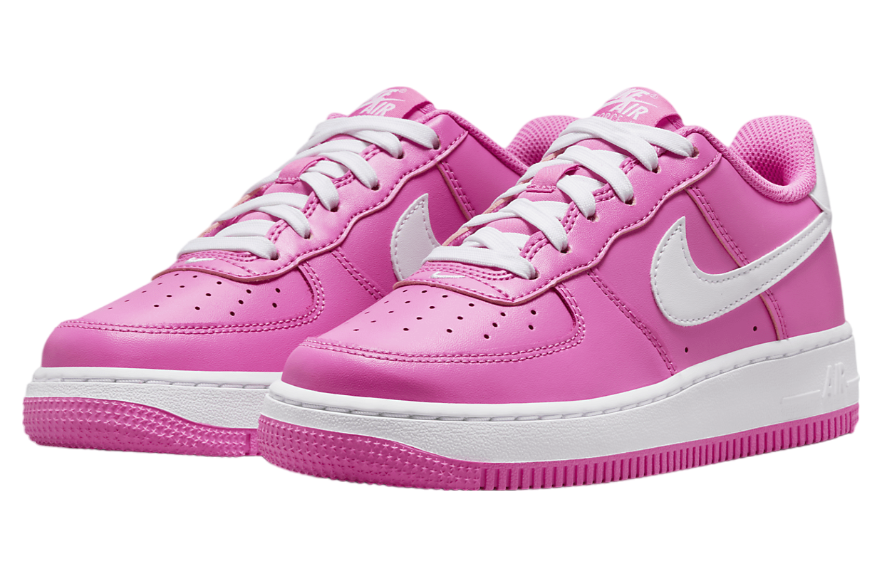 Nike Air Force 1 Gs Playful Pink / White