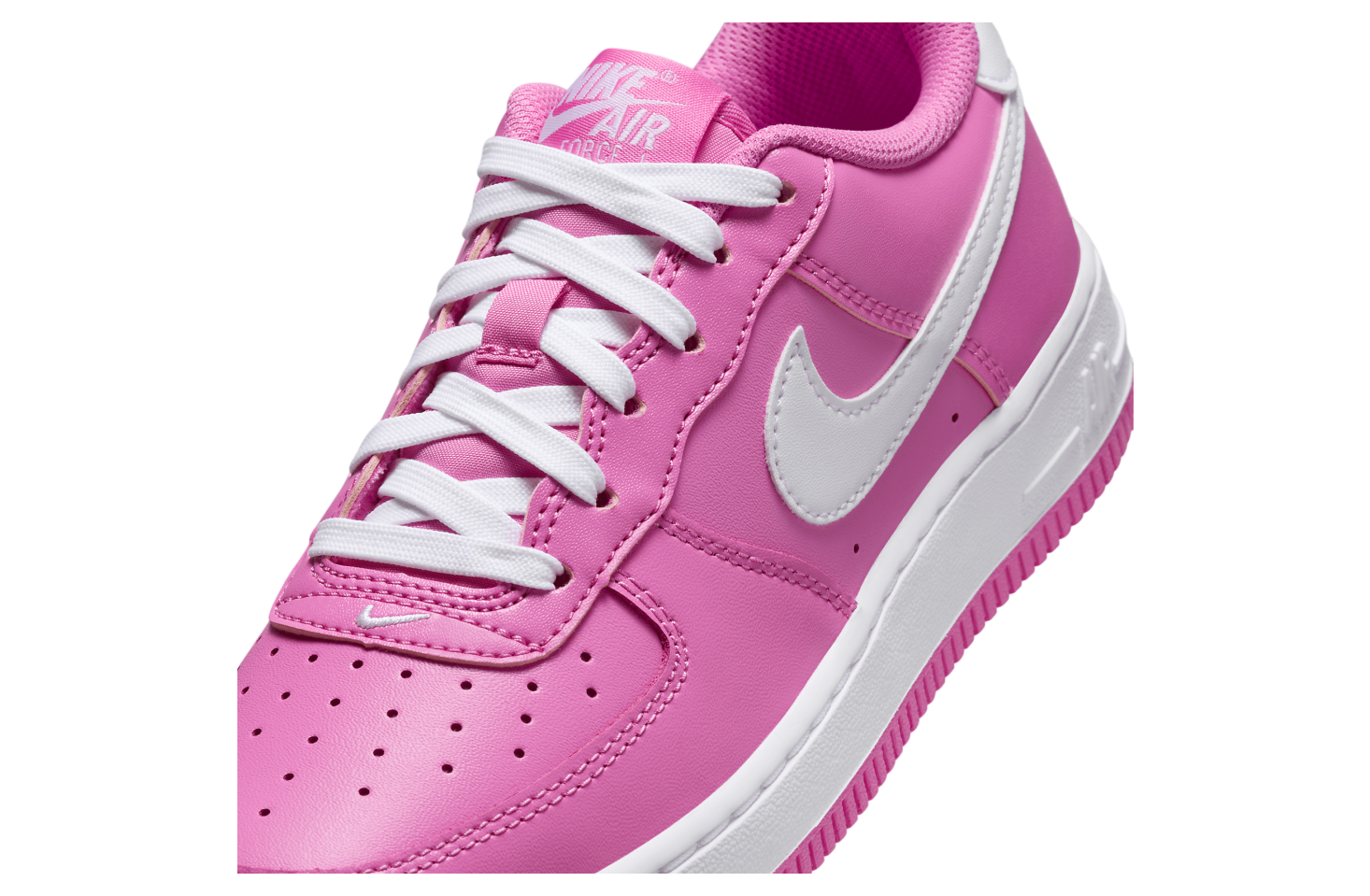 Nike Air Force 1 Gs Playful Pink / White