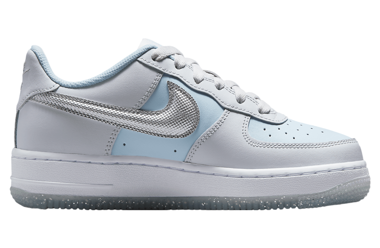 Nike Air Force 1 GS Pure Platinum / Glacier Blue