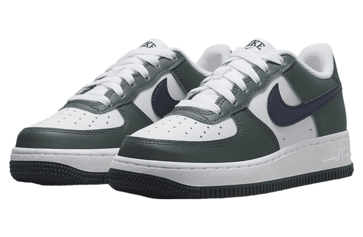 Nike Air Force 1 Gs Vintage Green / Obsidian